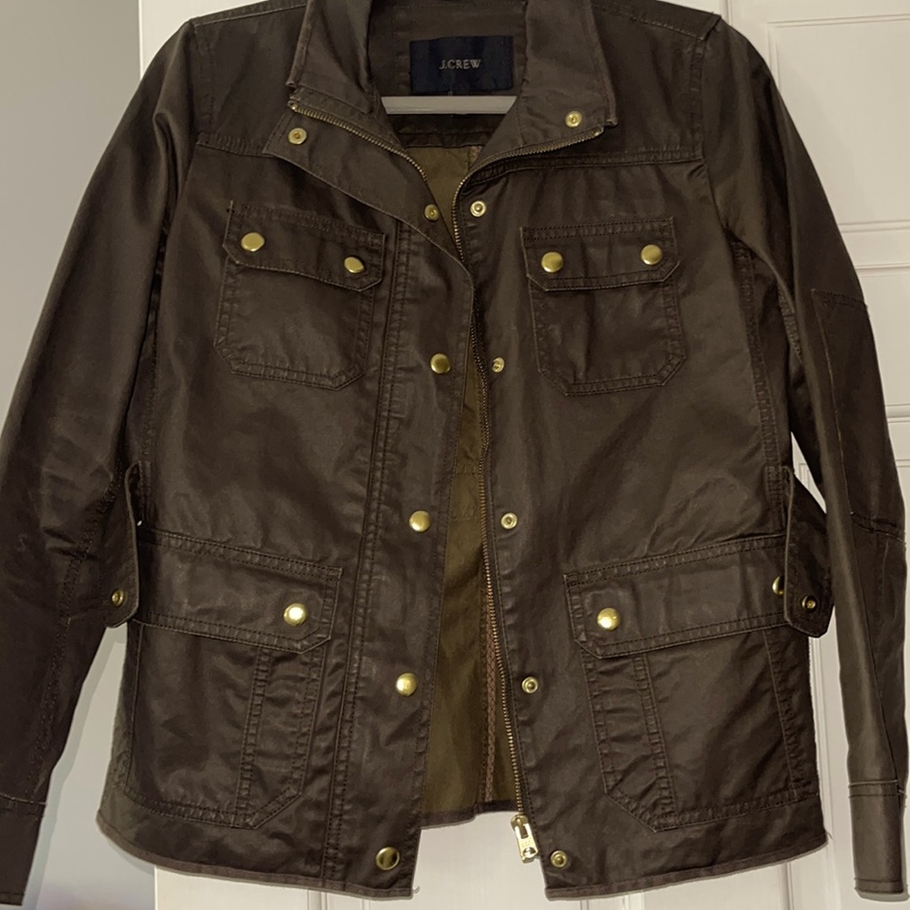 J.Crew collared light jacket